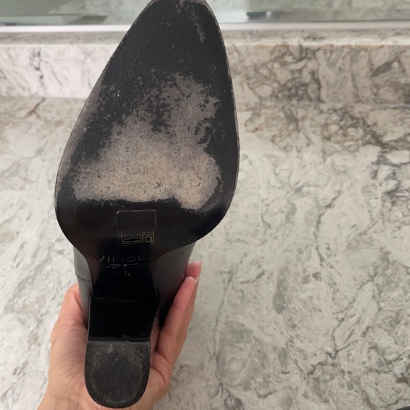 Vince Edith Leather Ankle Boot - Picture 7 of 9